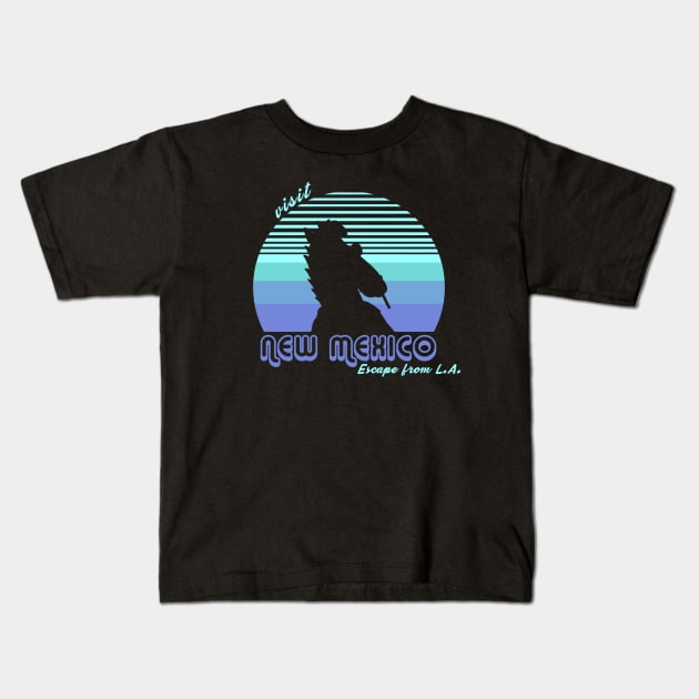 visit new mexico Kids T-Shirt by k4k7uz